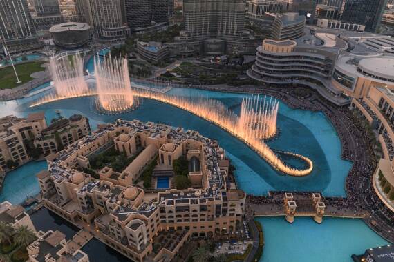 Dubai Downtown Fountain